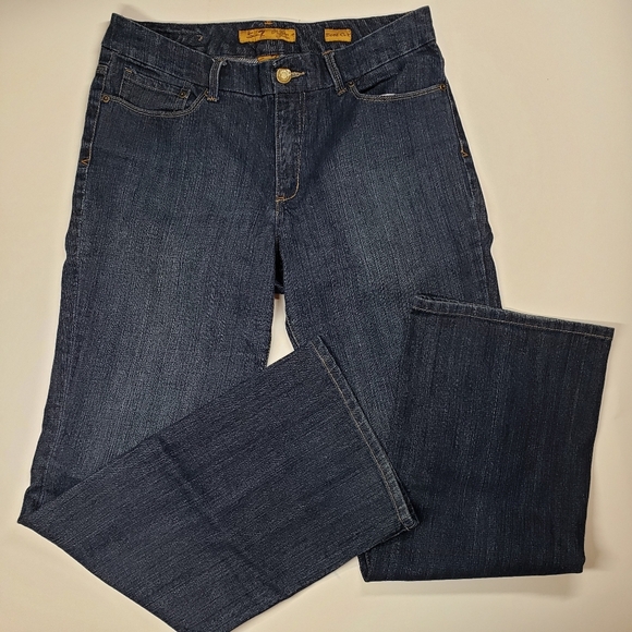 Seven7 Boot Cut Jeans Size 12 - Picture 1 of 8